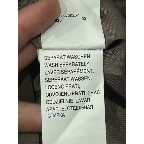 Barbara Lebek Womens Sleeveless Taupe Lightweight Puffer Vest Size 8 Outdoor - Picture 9 of 11